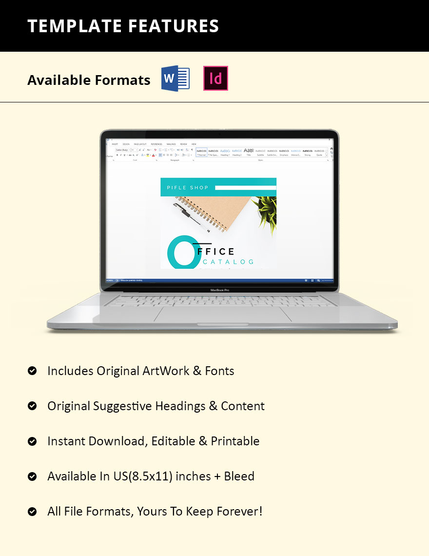 Office Catalog Template