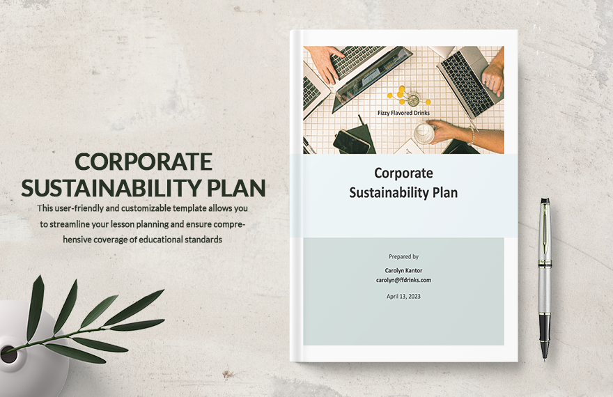 FREE Sustainability Plan Word Template Download Template