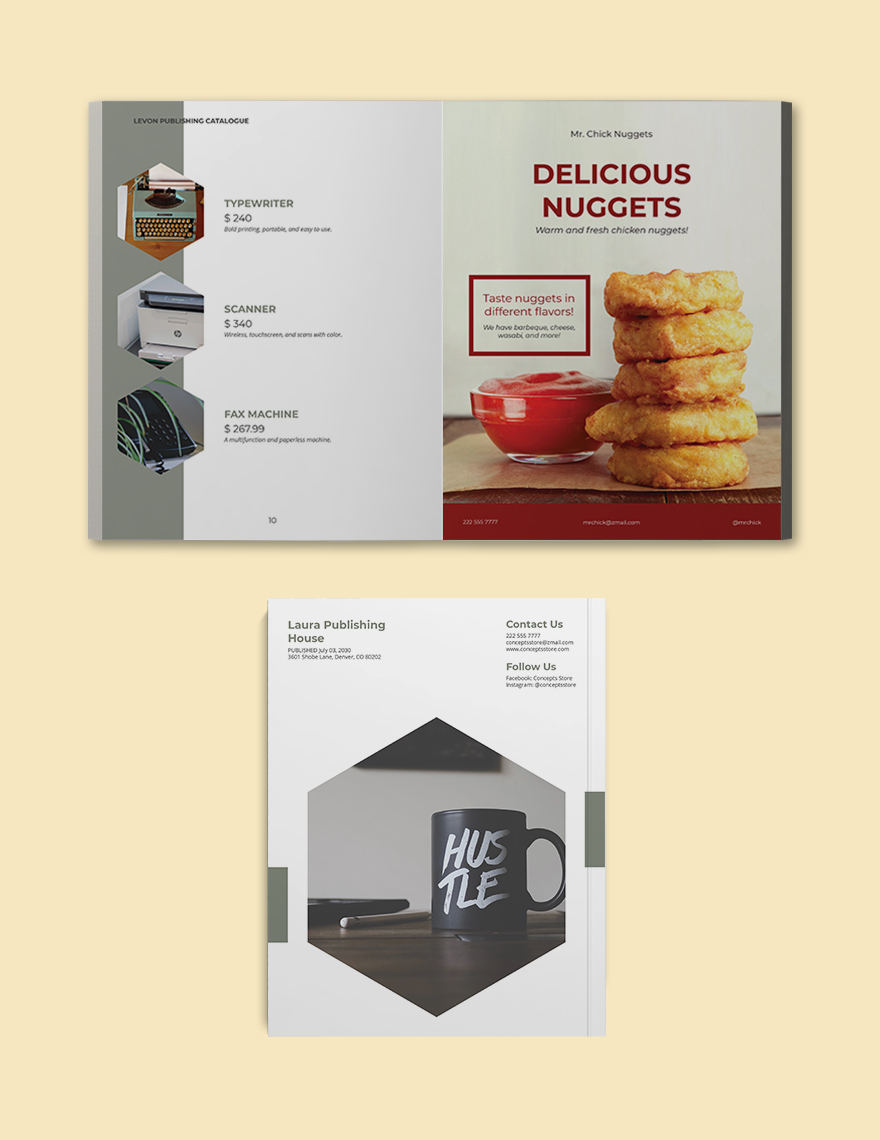 Office Concepts Catalog Template