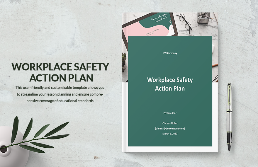 Workplace Safety Action Plan Template