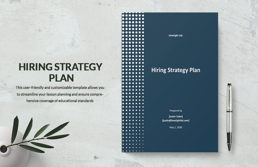 Hiring Strategy Plan Template