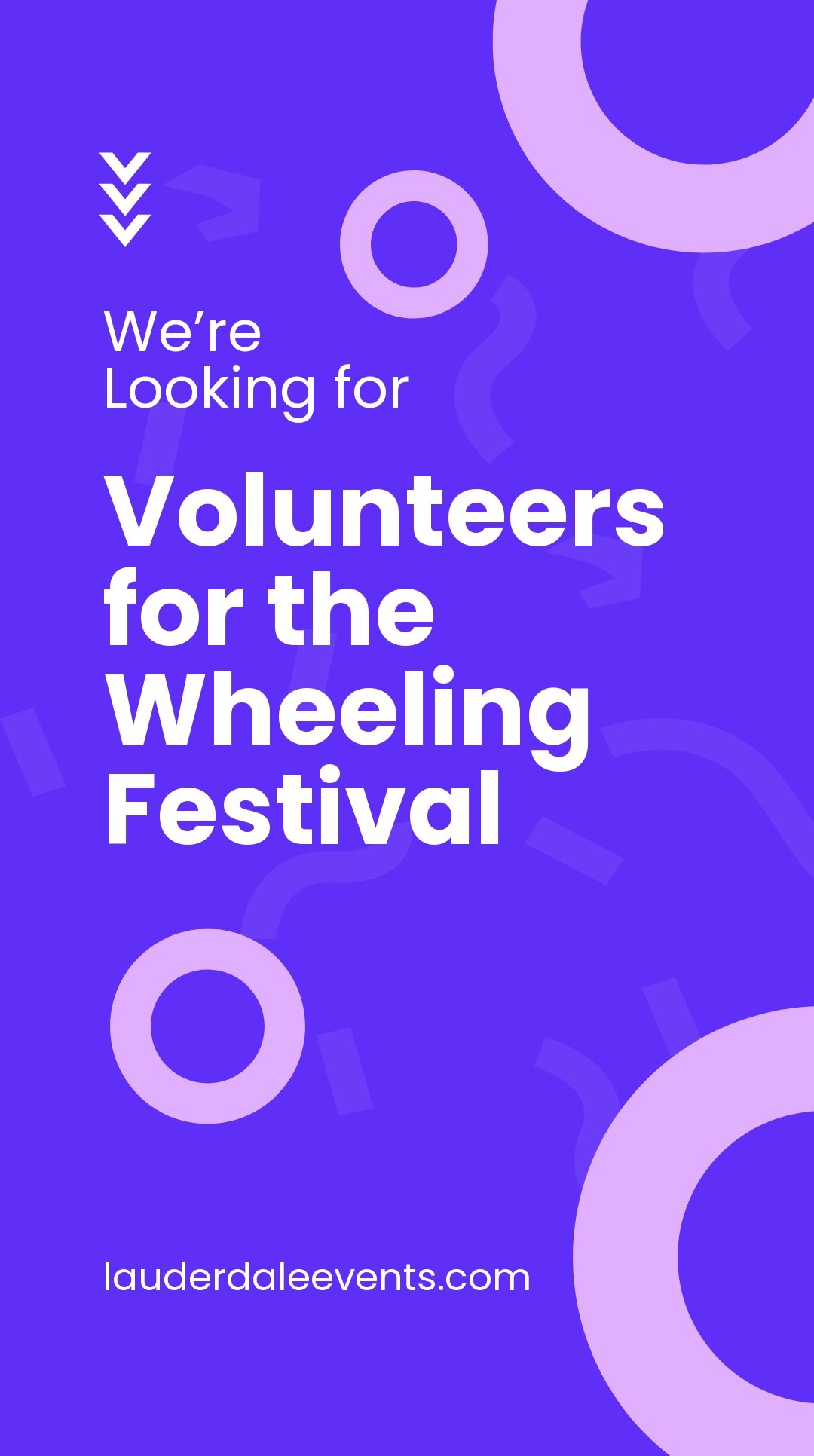 Event Volunteering Ad Whatsapp Post