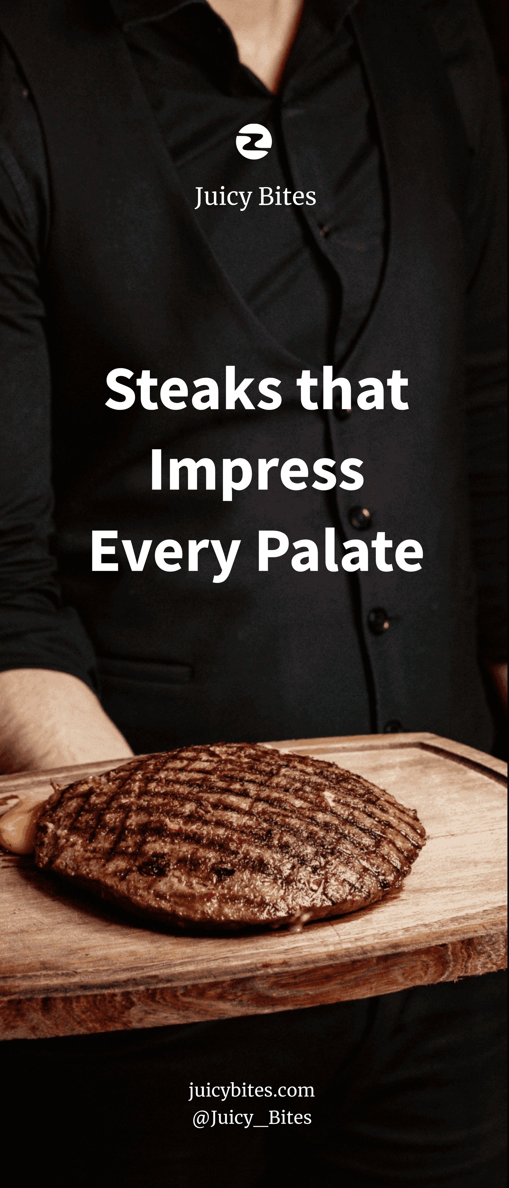 Steak Roll-Up Banner Template