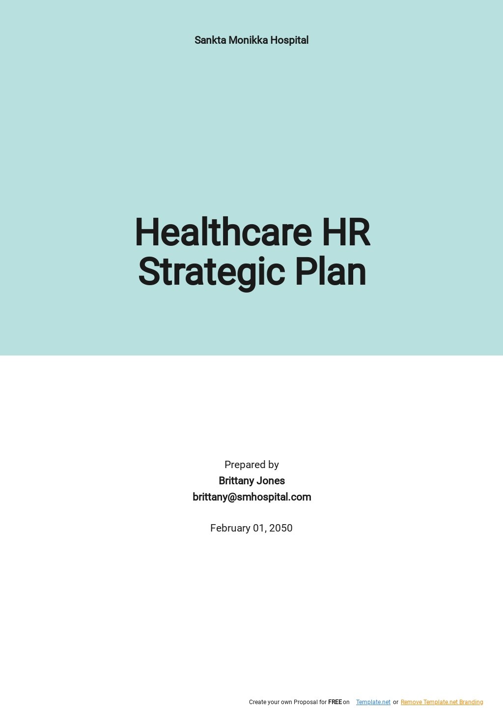 business plan for healthcare startup
