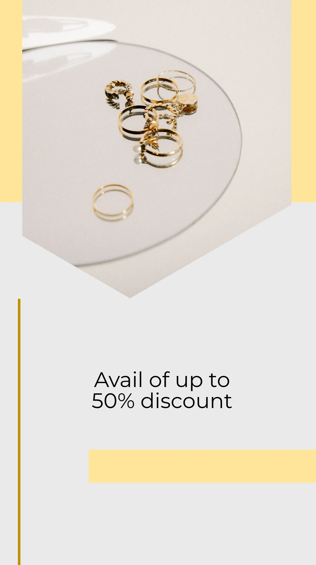 Free Jewelry Sale Instagram Story Template to Edit Online