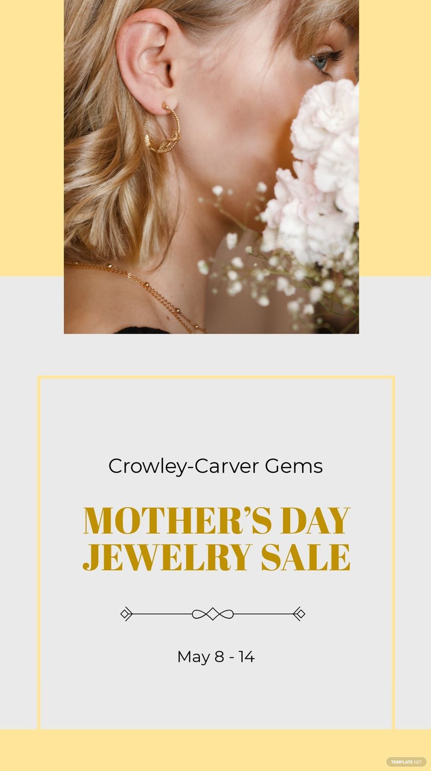 Free Jewelry Sale Instagram Story Template