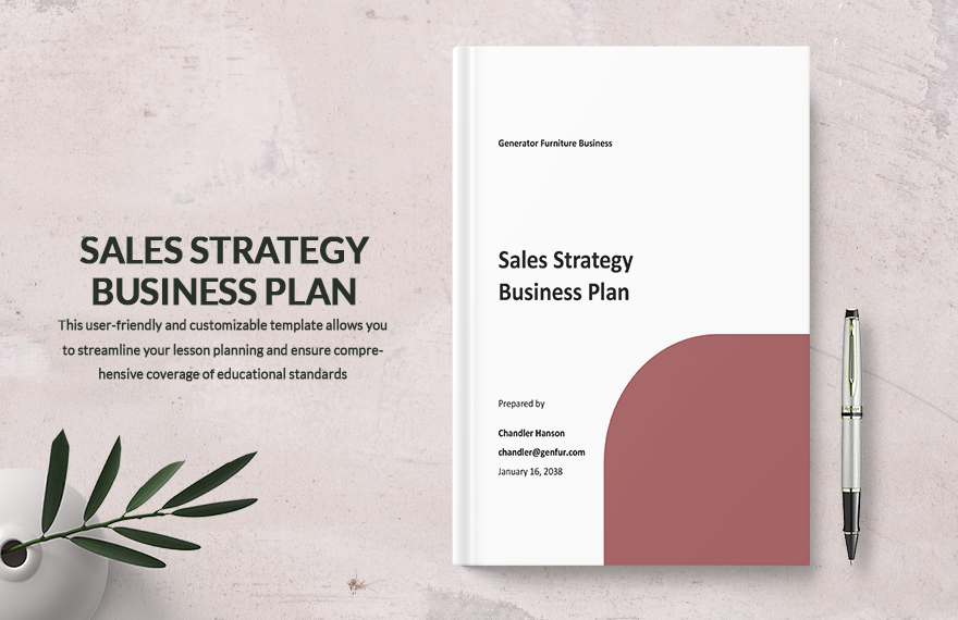 Sales Strategy Business Plan Template