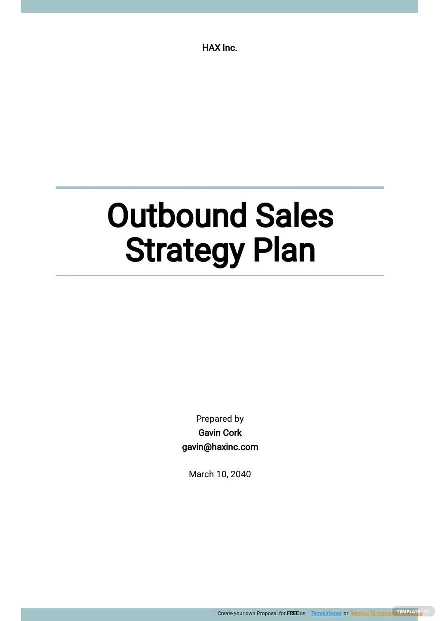 Outbound Sales Strategy Plan Template.jpe