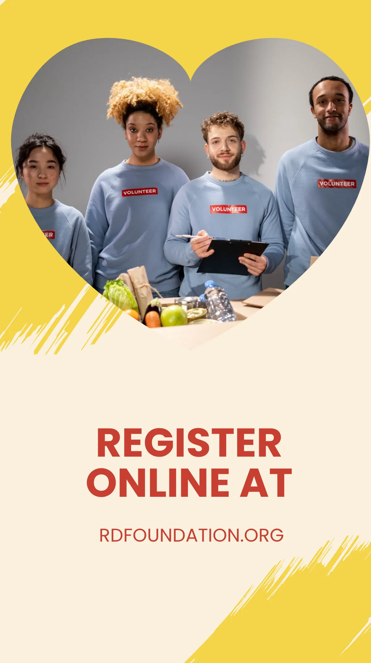 Free Charity Volunteer Instagram Story Template to Edit Online