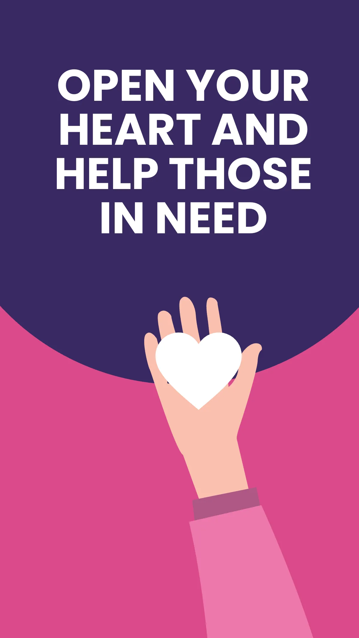 Free Volunteer Promotion Instagram Story Template to Edit Online