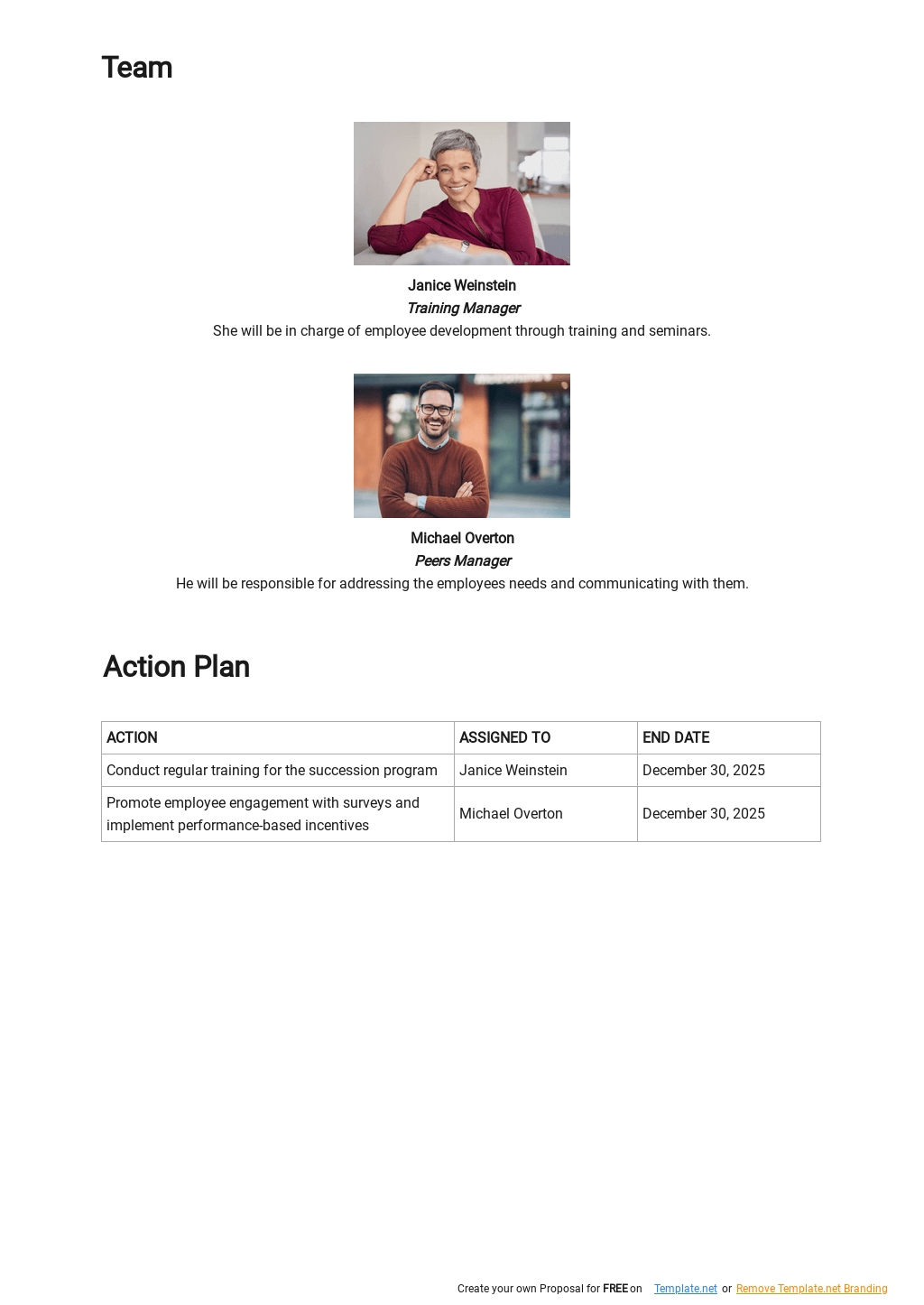 Five Year HR Strategic Plan Template in Google Docs, Word, PDF ...