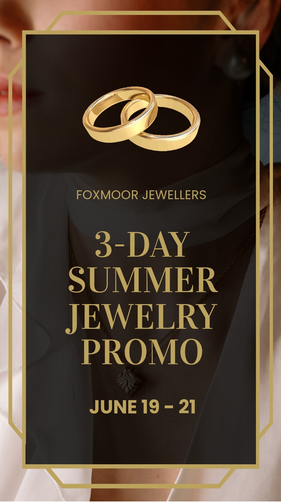 Free Jewelry Promotion Whatsapp Post Template