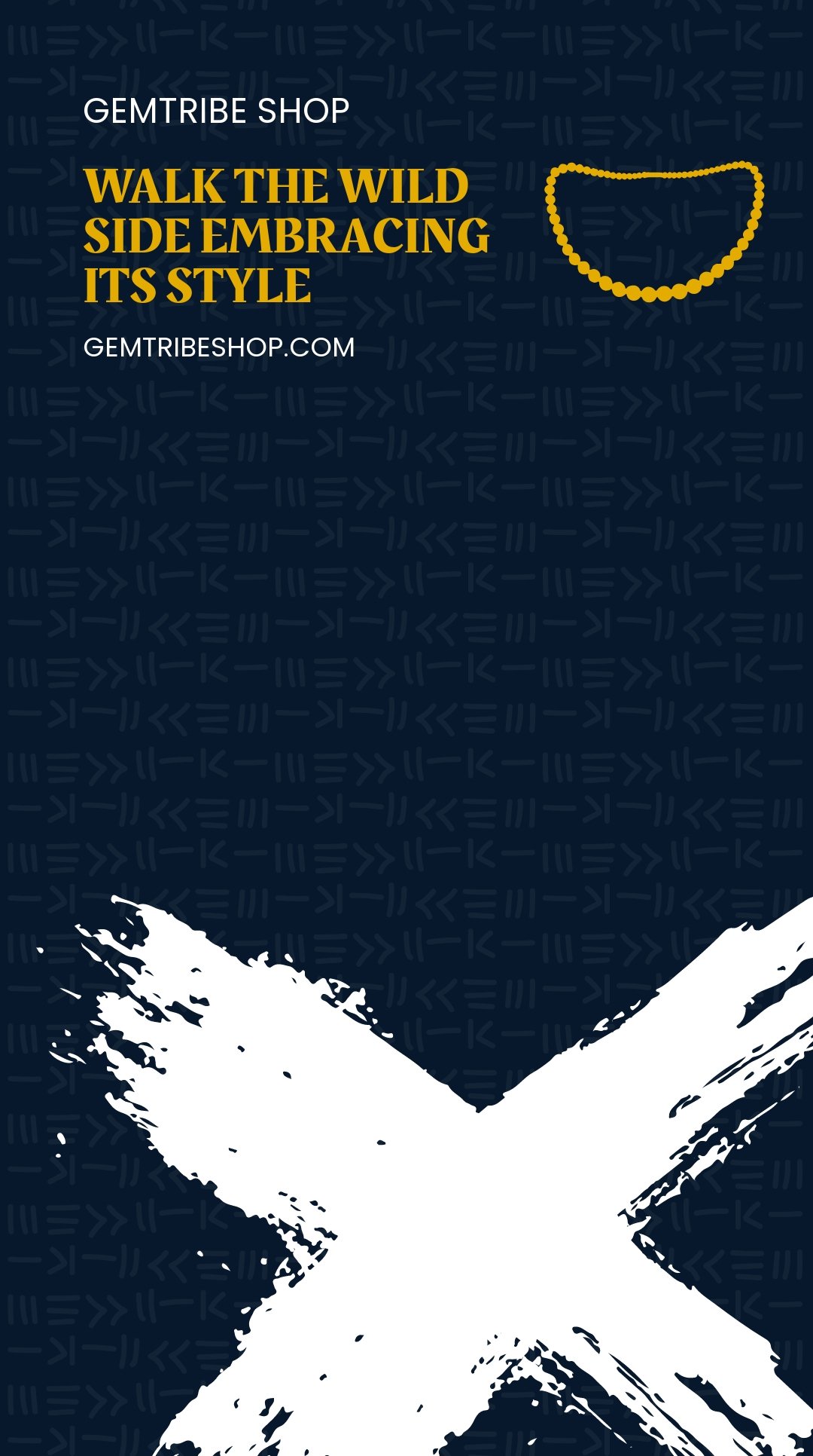 Tribal Jewelry Snapchat Geofilter Template