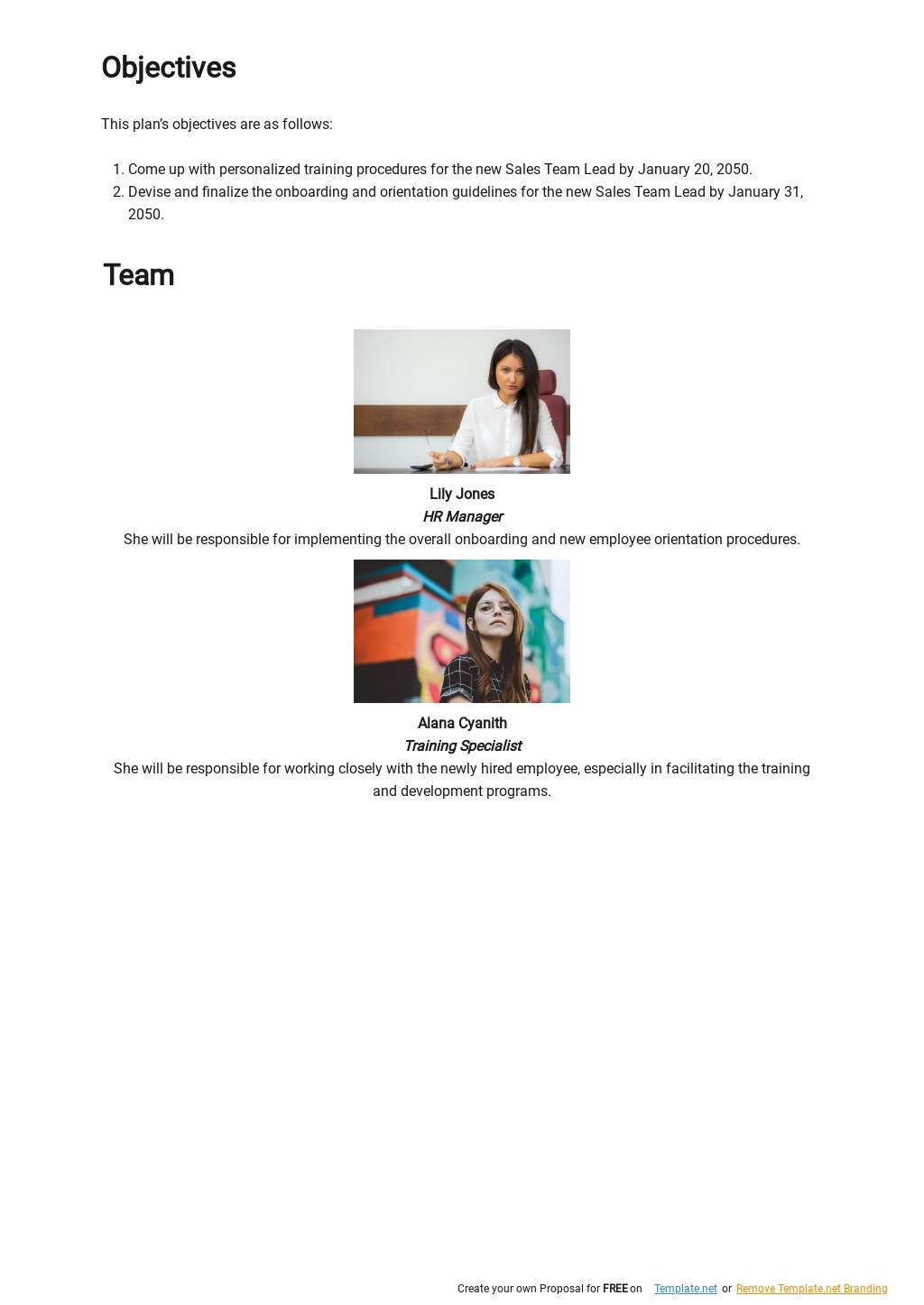 FREE Simple Personal Action Plan Template in Google Docs, Word ...