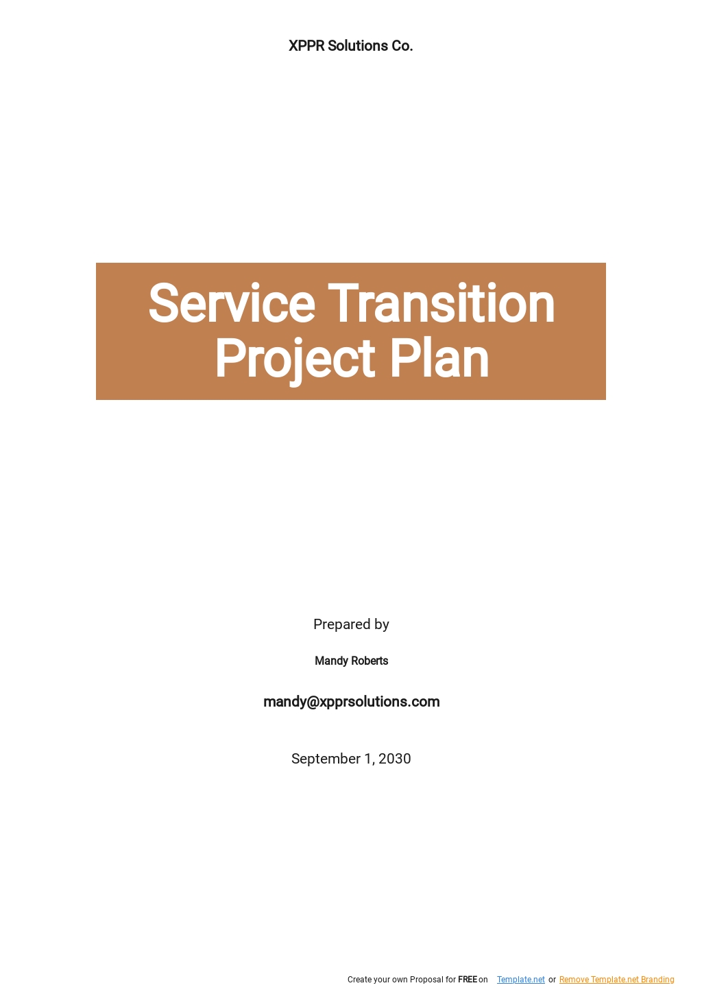 Service Transition Project Plan Template.jpe