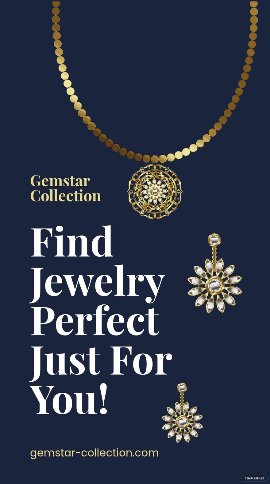 Free Jewelry Collection Instagram Story Template