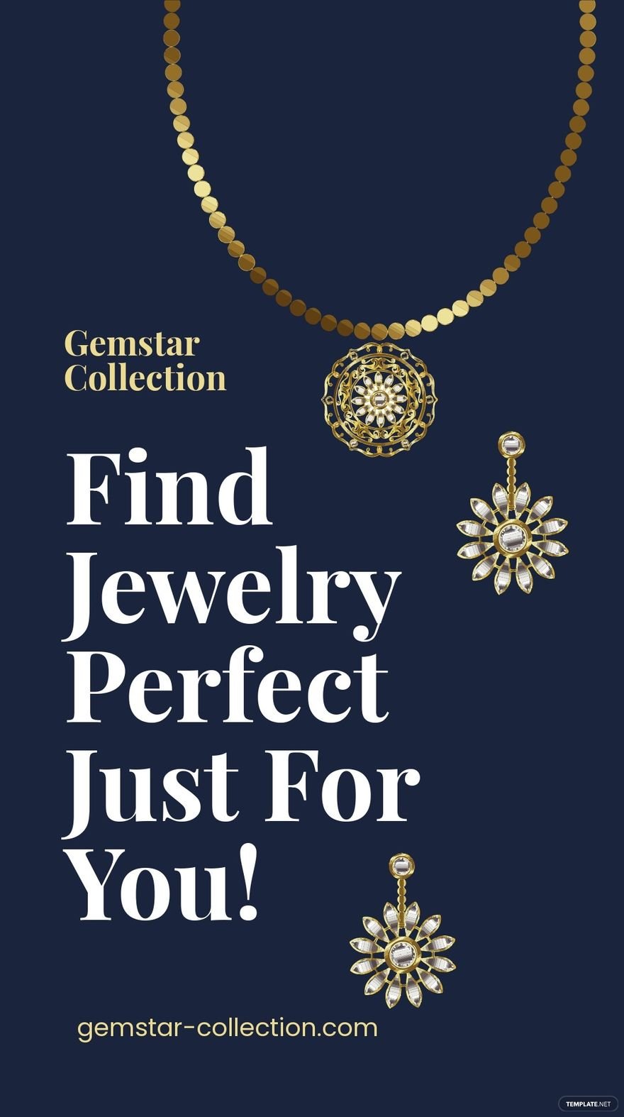 Jewelry Collection Whatsapp Post Template