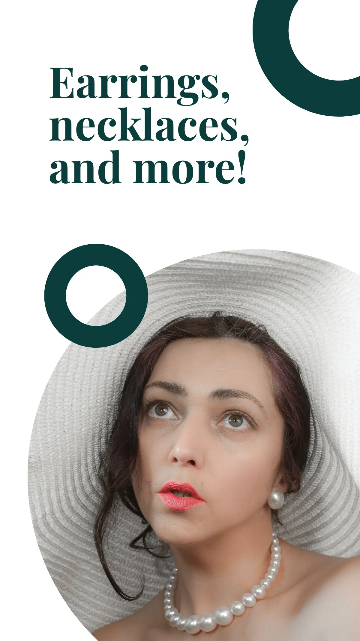 Free Pearl Jewelry Instagram Story Template to Edit Online