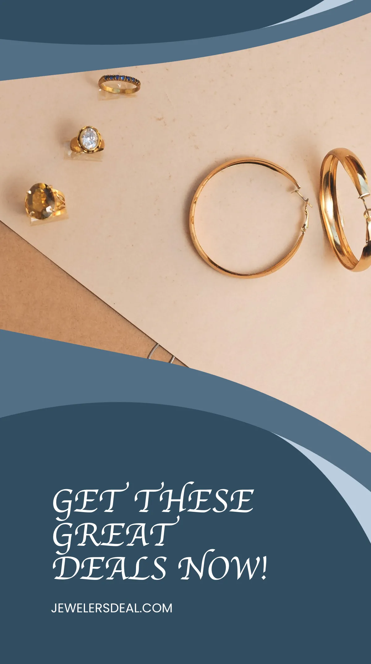 Free Jewelry Discount Instagram Story Template to Edit Online