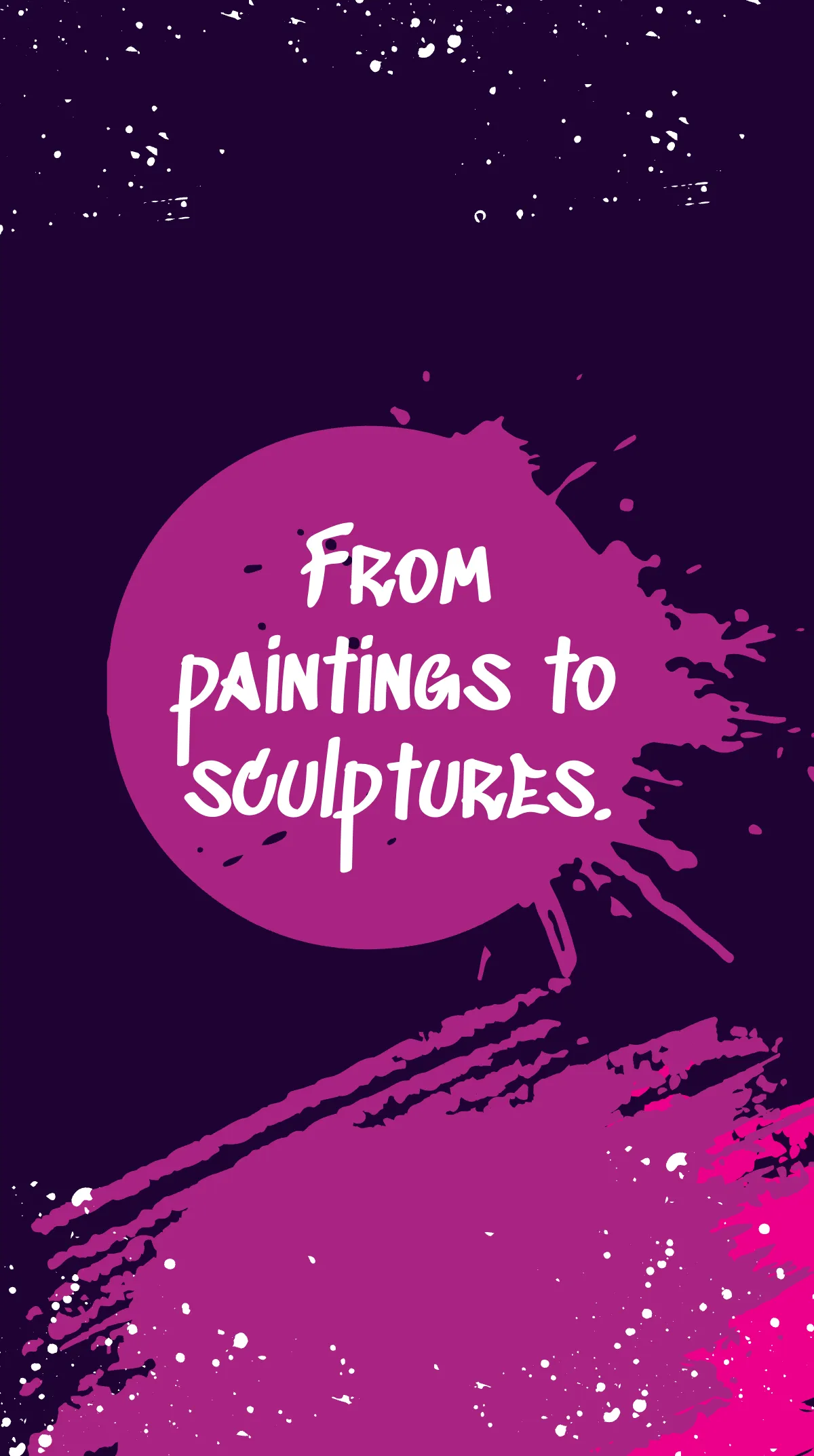 Free Art Exhibition Instagram Story Template to Edit Online