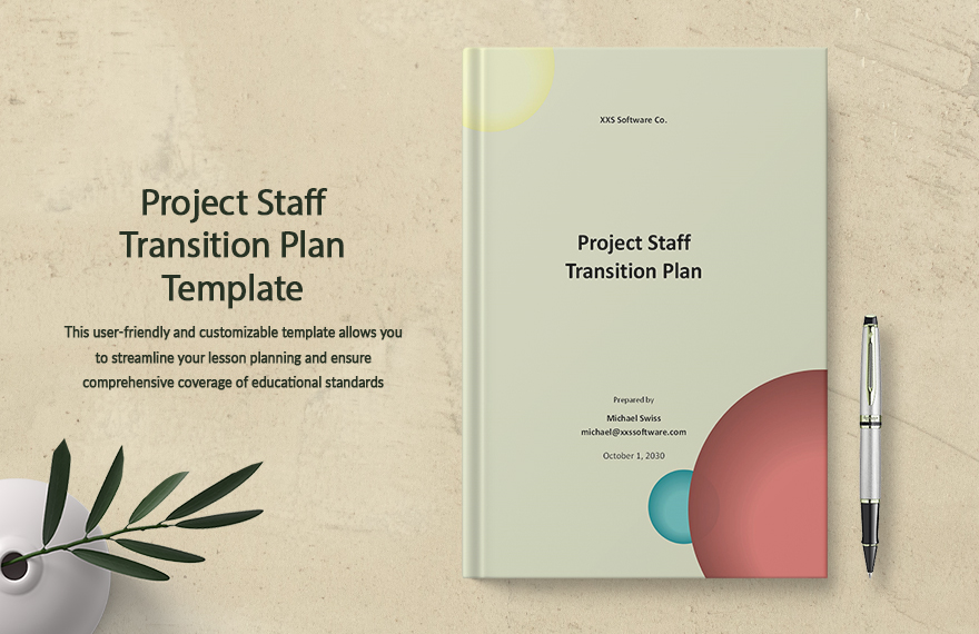 Project Staff Transition Plan Template in Word, Google Docs, Pages - Download | Template.net