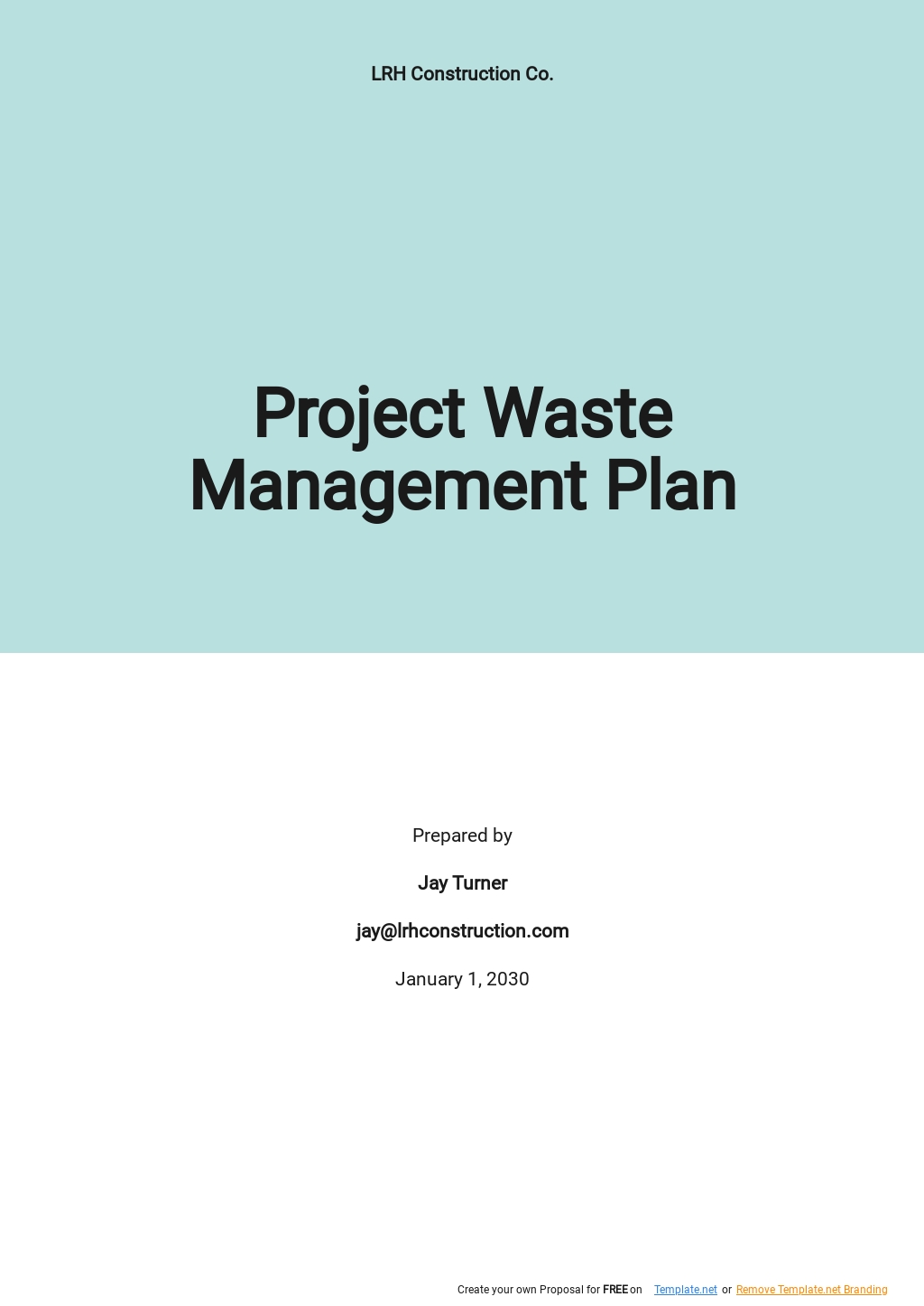 free-waste-reduction-action-plan-template-google-docs-word-apple