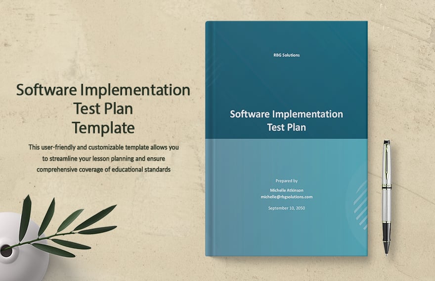 Software Implementation Test Plan Template