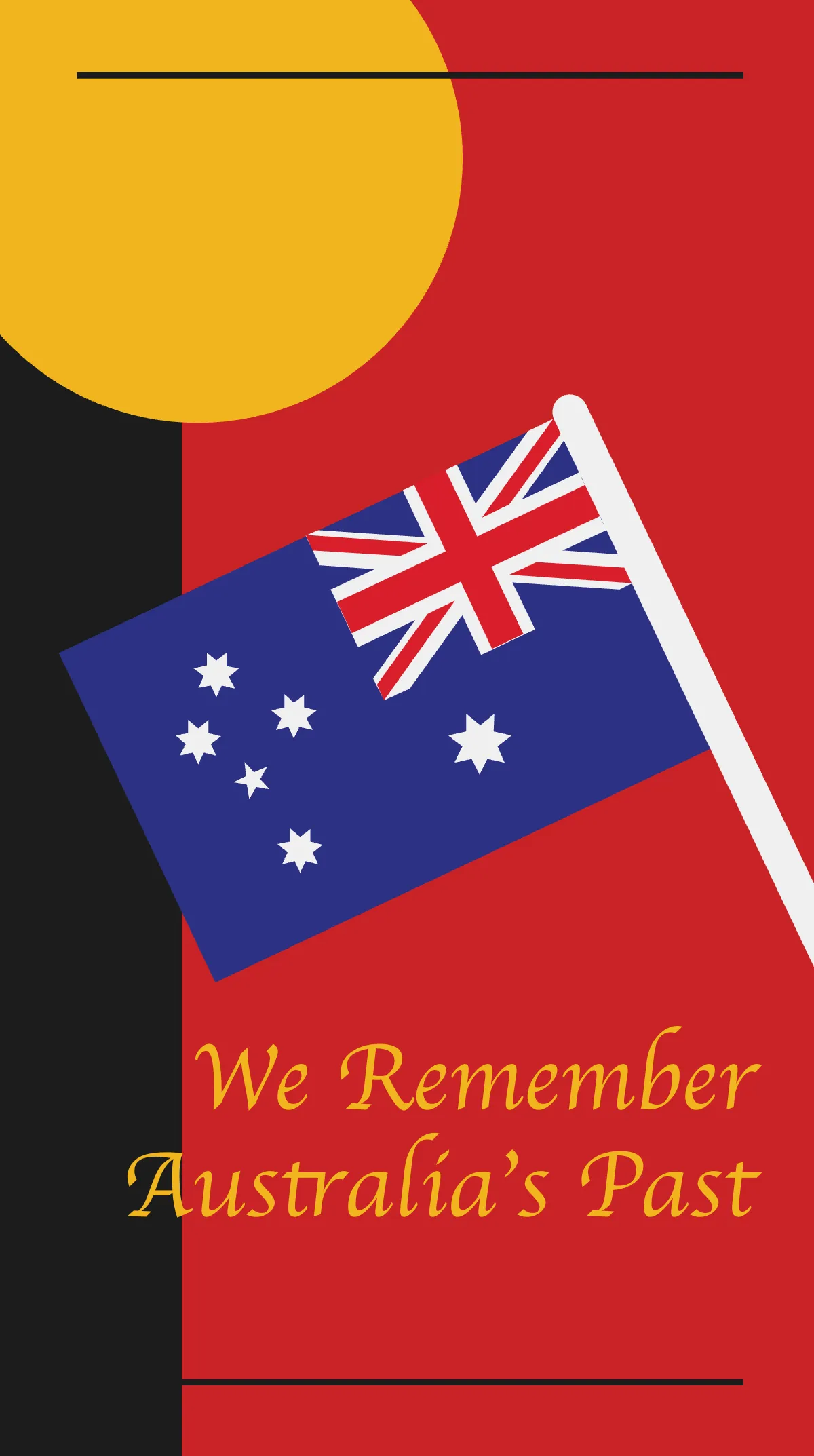 Free National Sorry Day Instagram Story Template to Edit Online