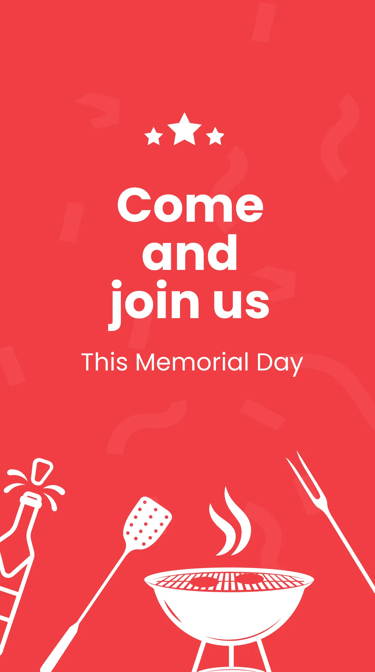 Free Memorial Day Bbq Instagram Story Template to Edit Online