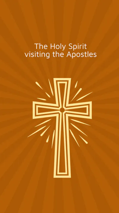 Free Pentecost Sunday Church Instagram Story Template to Edit Online