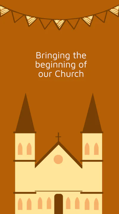 Free Pentecost Sunday Church Instagram Story Template to Edit Online