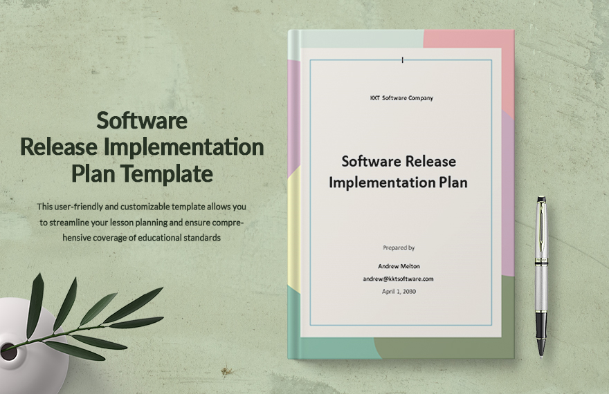 Free Implementation Plan Templates Editable And Printable