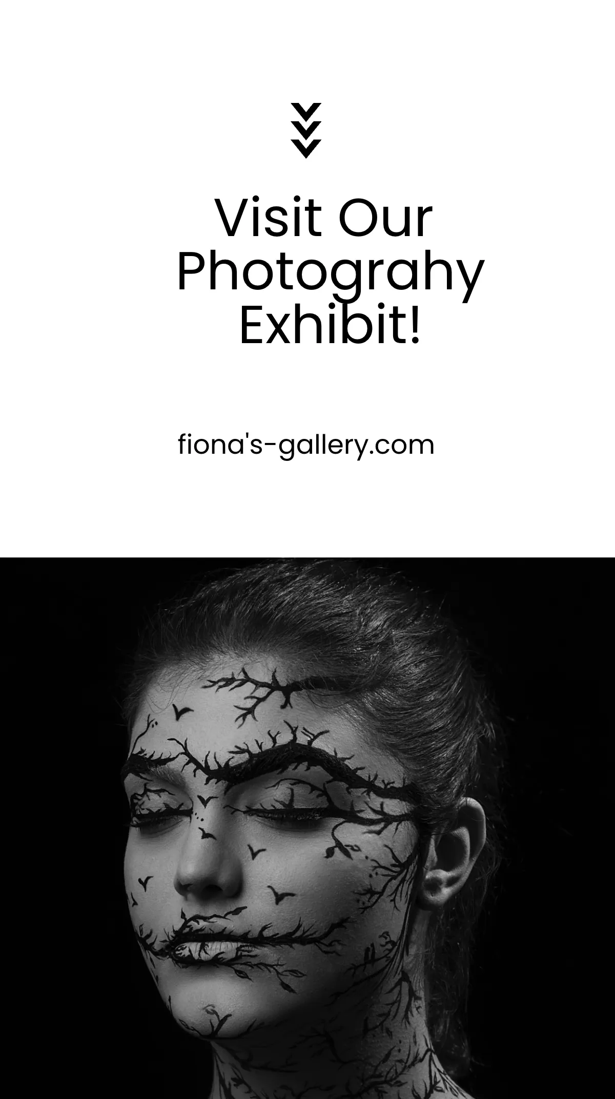 Free Photography Exhibition Instagram Story Template to Edit Online