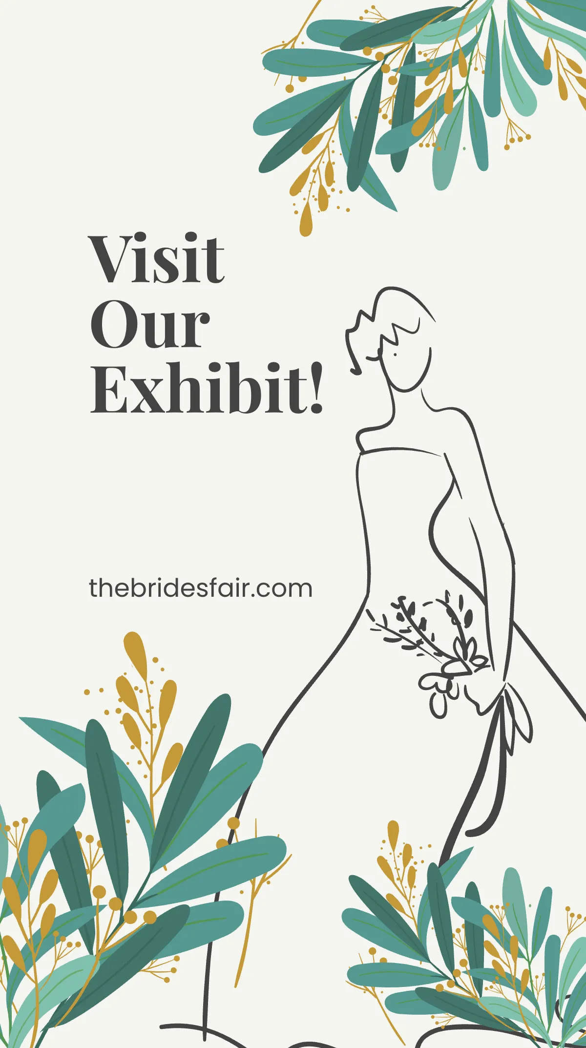 Free Bridal Fair Exhibition Instagram Story Template to Edit Online