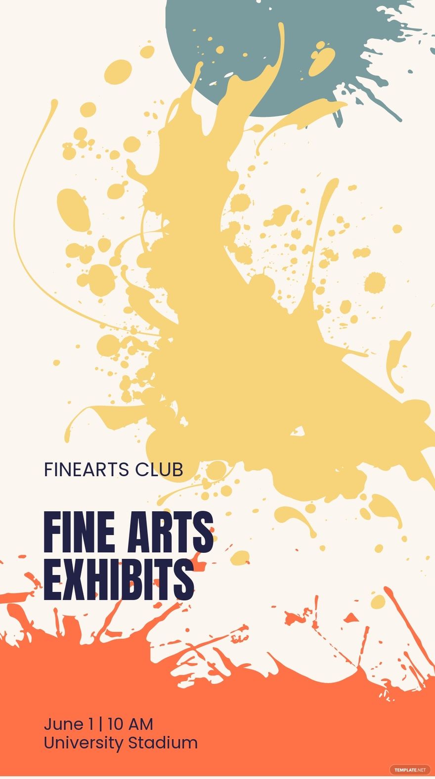 Fine Art Exhibition Snapchat Geofilter Template