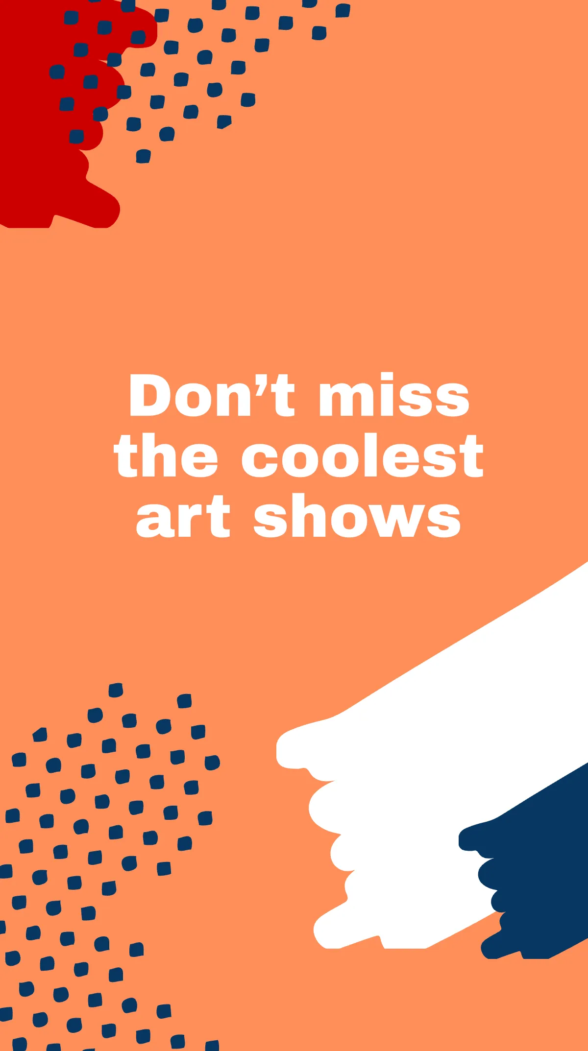 Free Art Exhibition Center Instagram Story Template to Edit Online