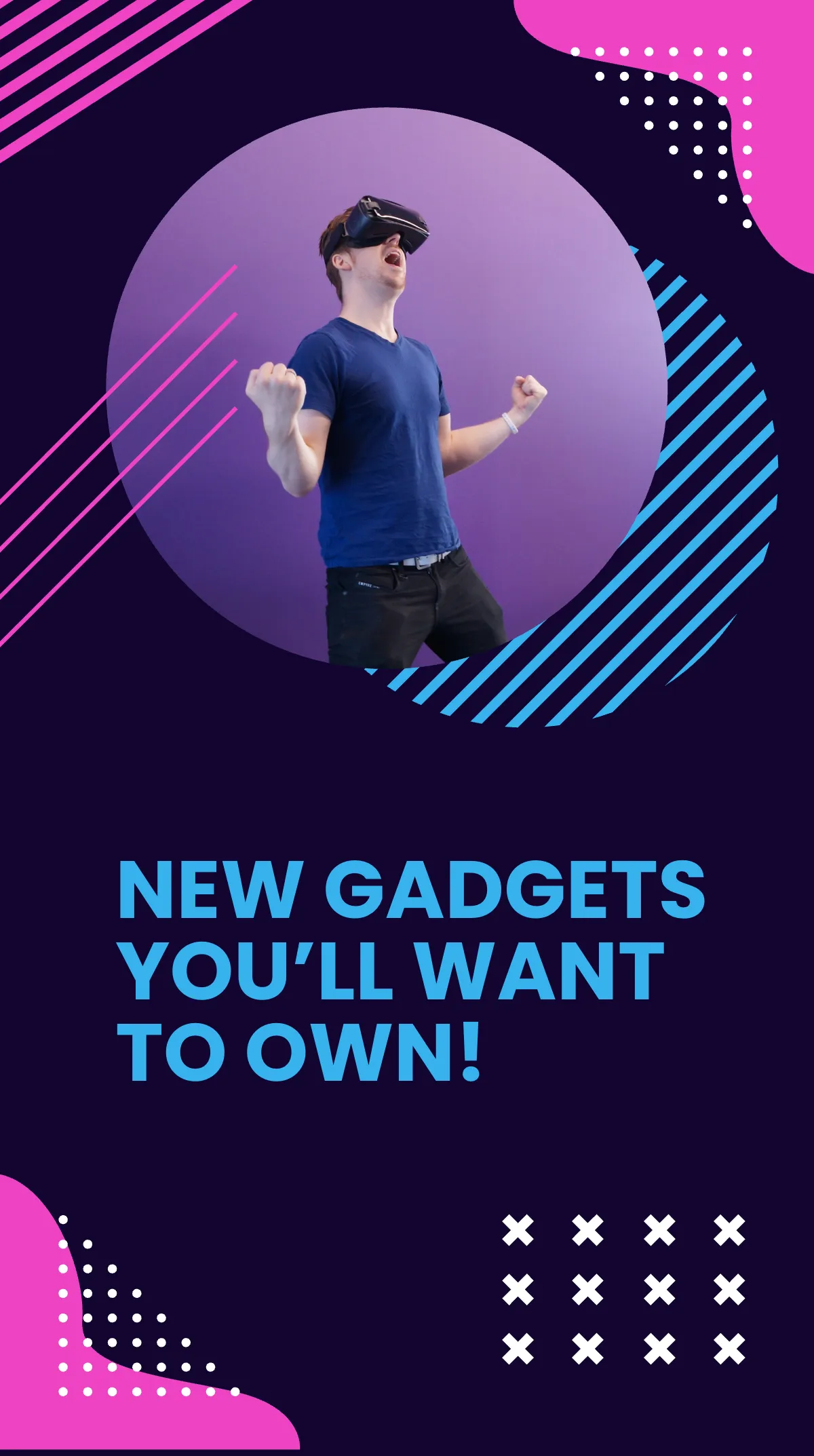 Free Modern Exhibition Instagram Story Template to Edit Online