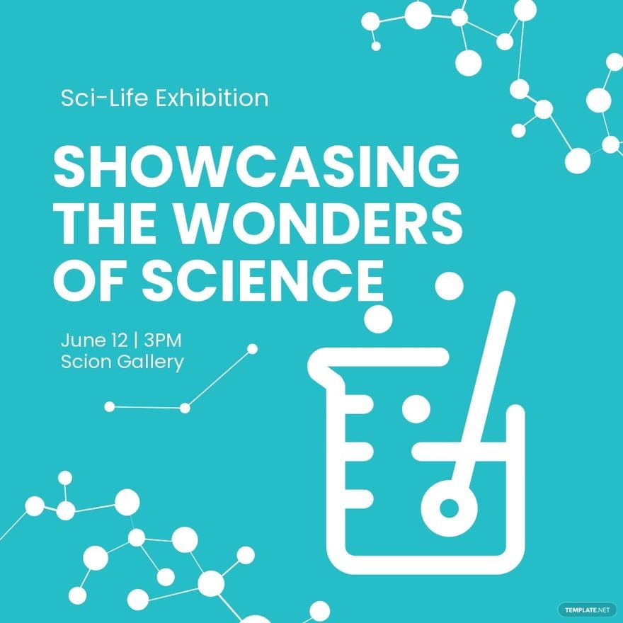 Science Exhibition Instagram Post Template