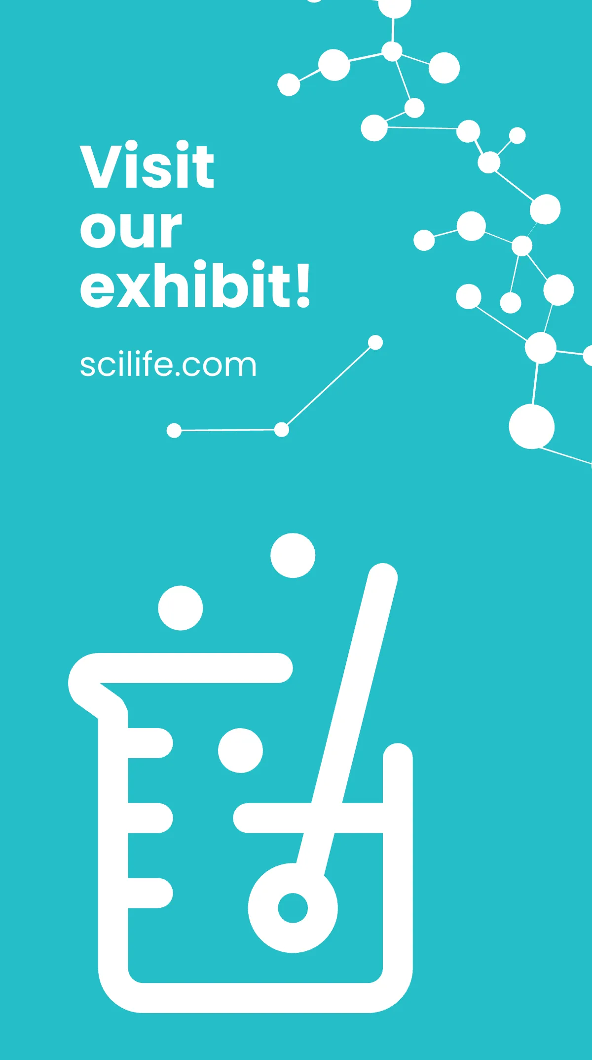 Free Science Exhibition Instagram Story Template to Edit Online