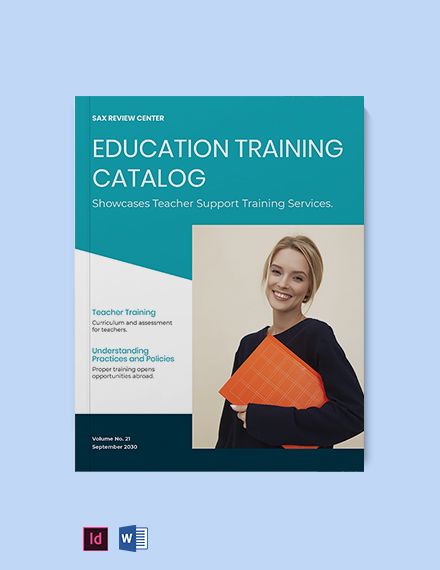Education Training Catalog Template