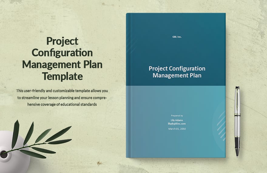 Project Configuration Management Plan Template