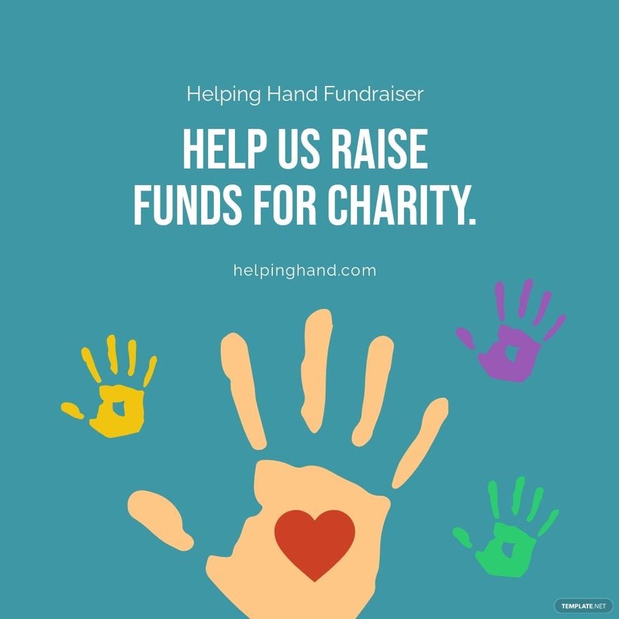 Fundraiser Campaign Instagram Post Template