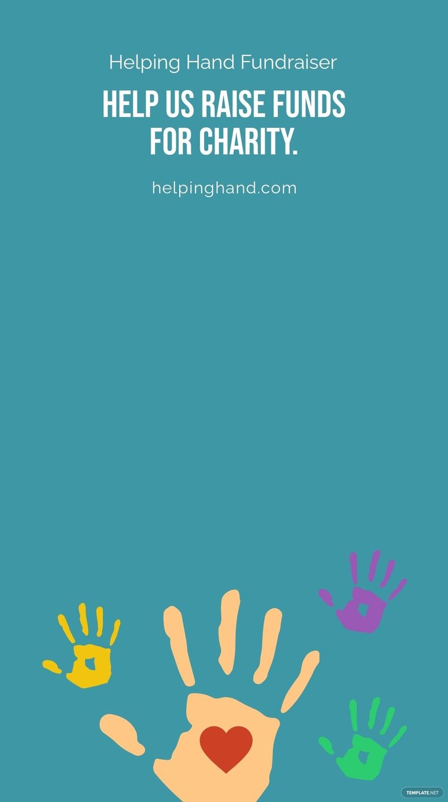 Fundraiser Campaign Snapchat Geofilter Template.jpe