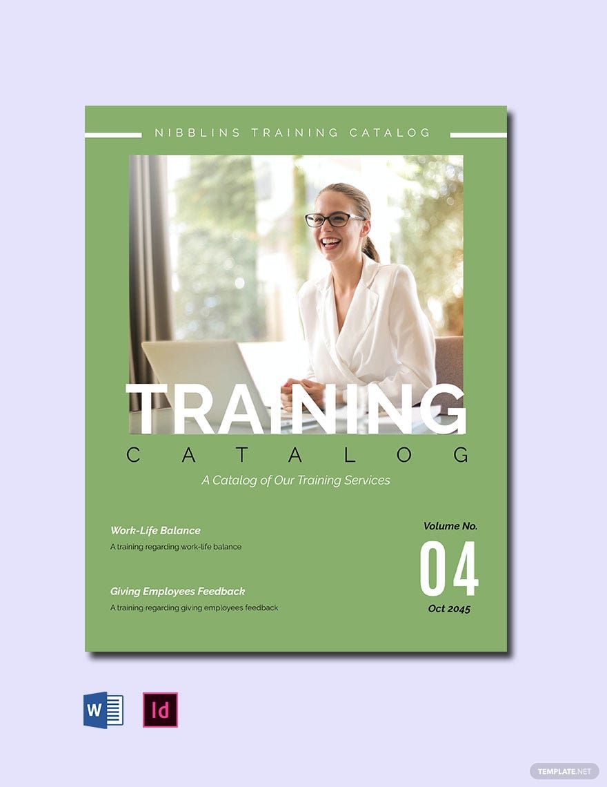 Training Catalog Template