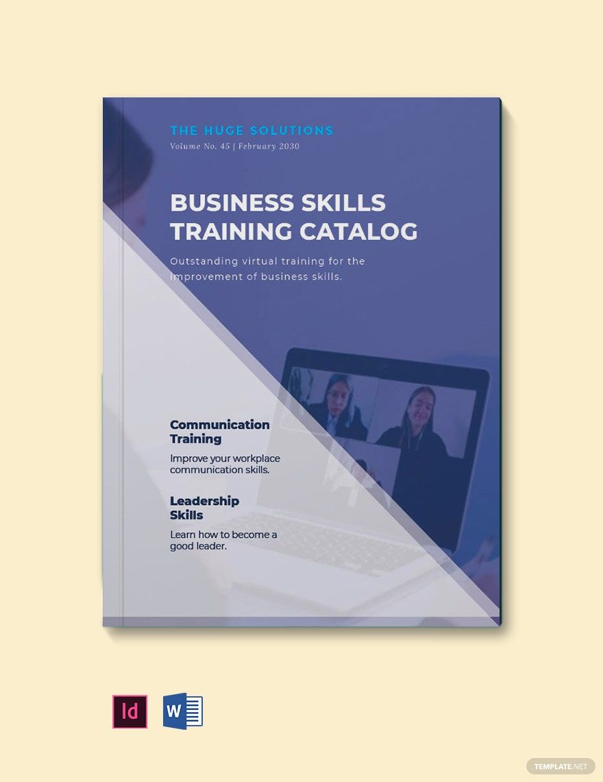 FREE Training Catalog Templates Download In Word Google Docs PDF 