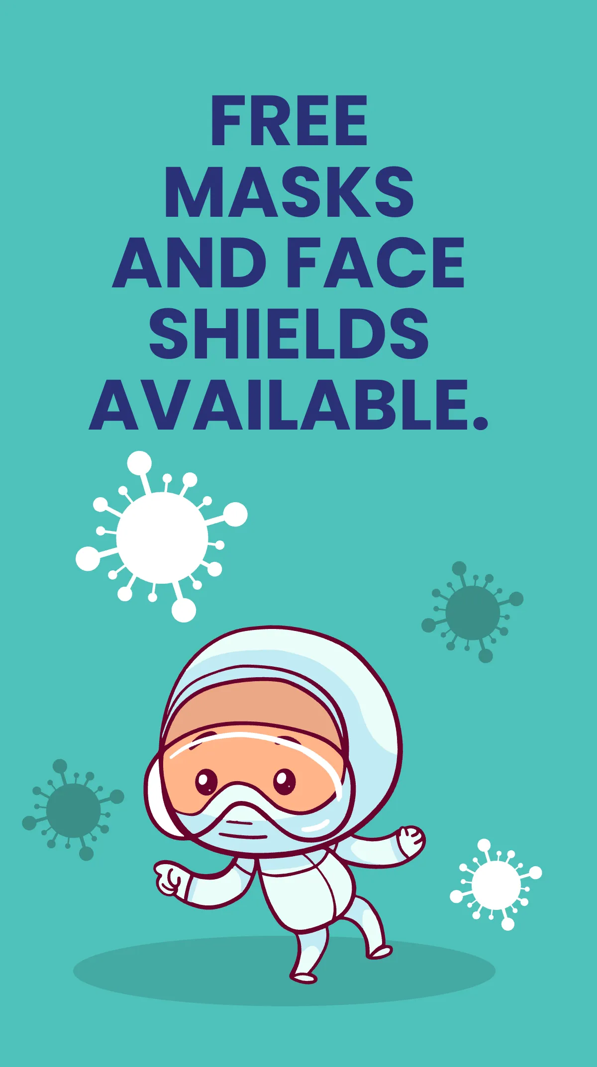 Free Covid 19 Campaign Instagram Story Template to Edit Online