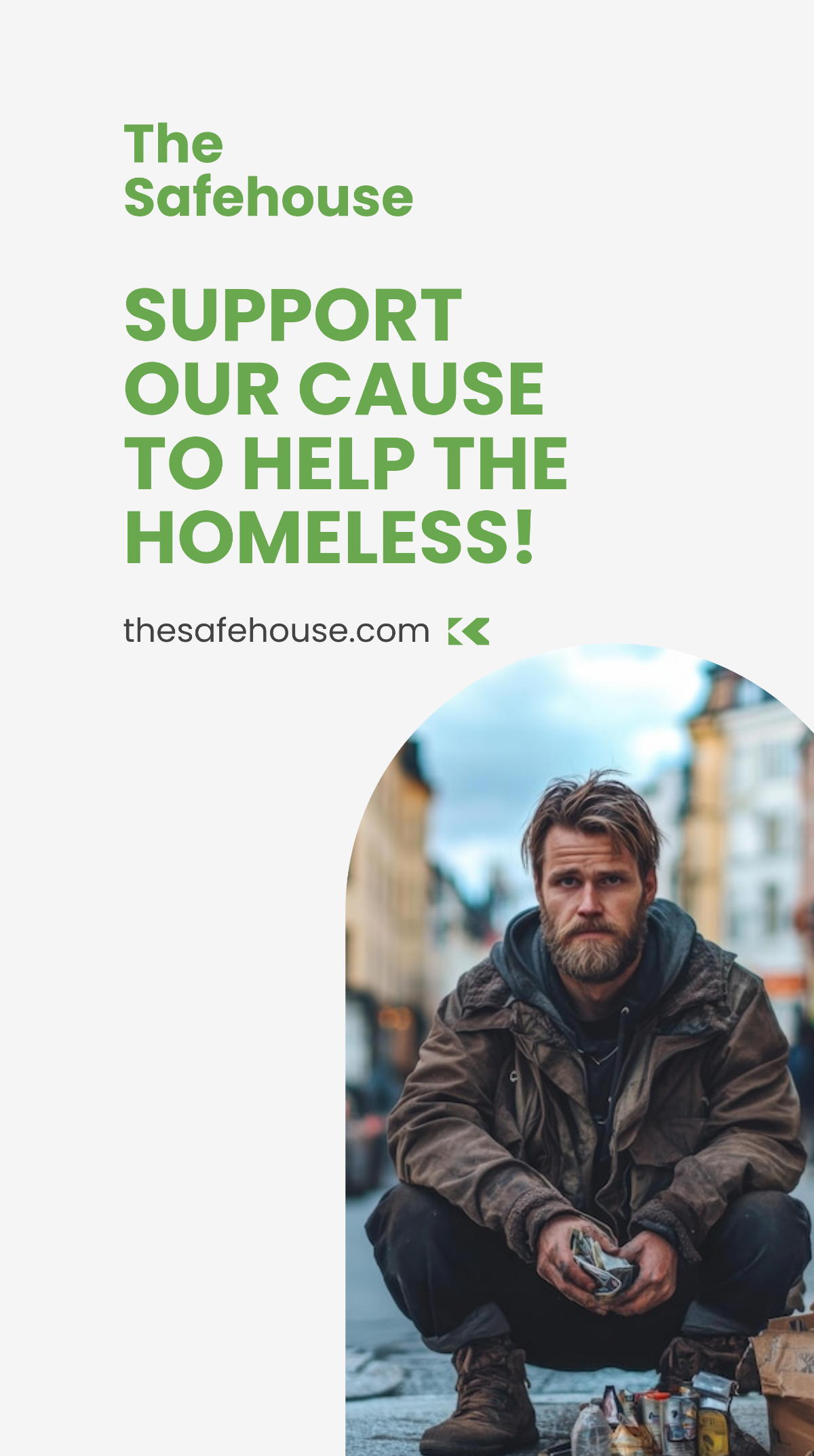 Free Charity Campaign Whatsapp Post Template to Edit Online