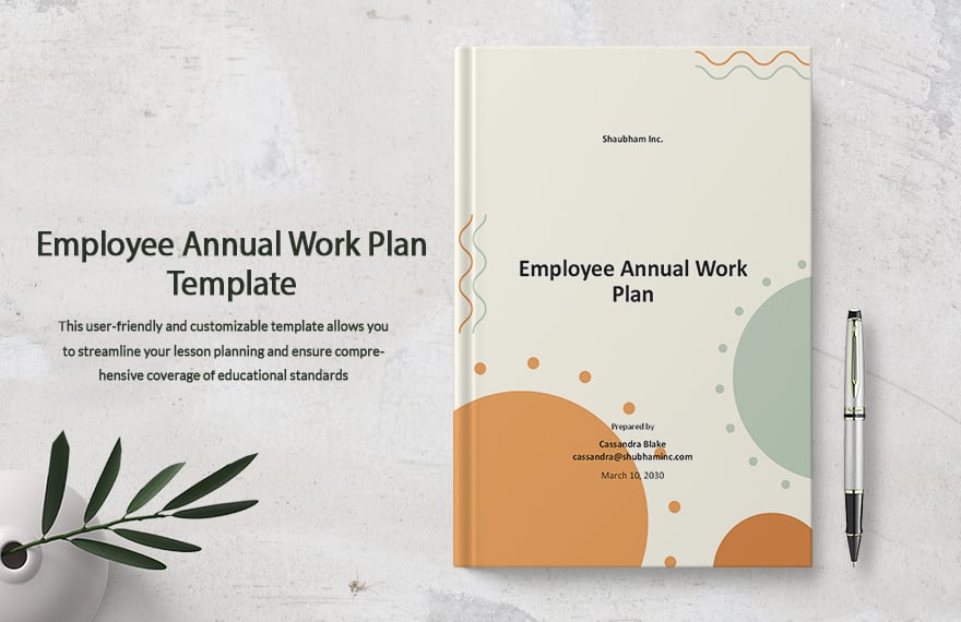 Employee Annual Work Plan Template
