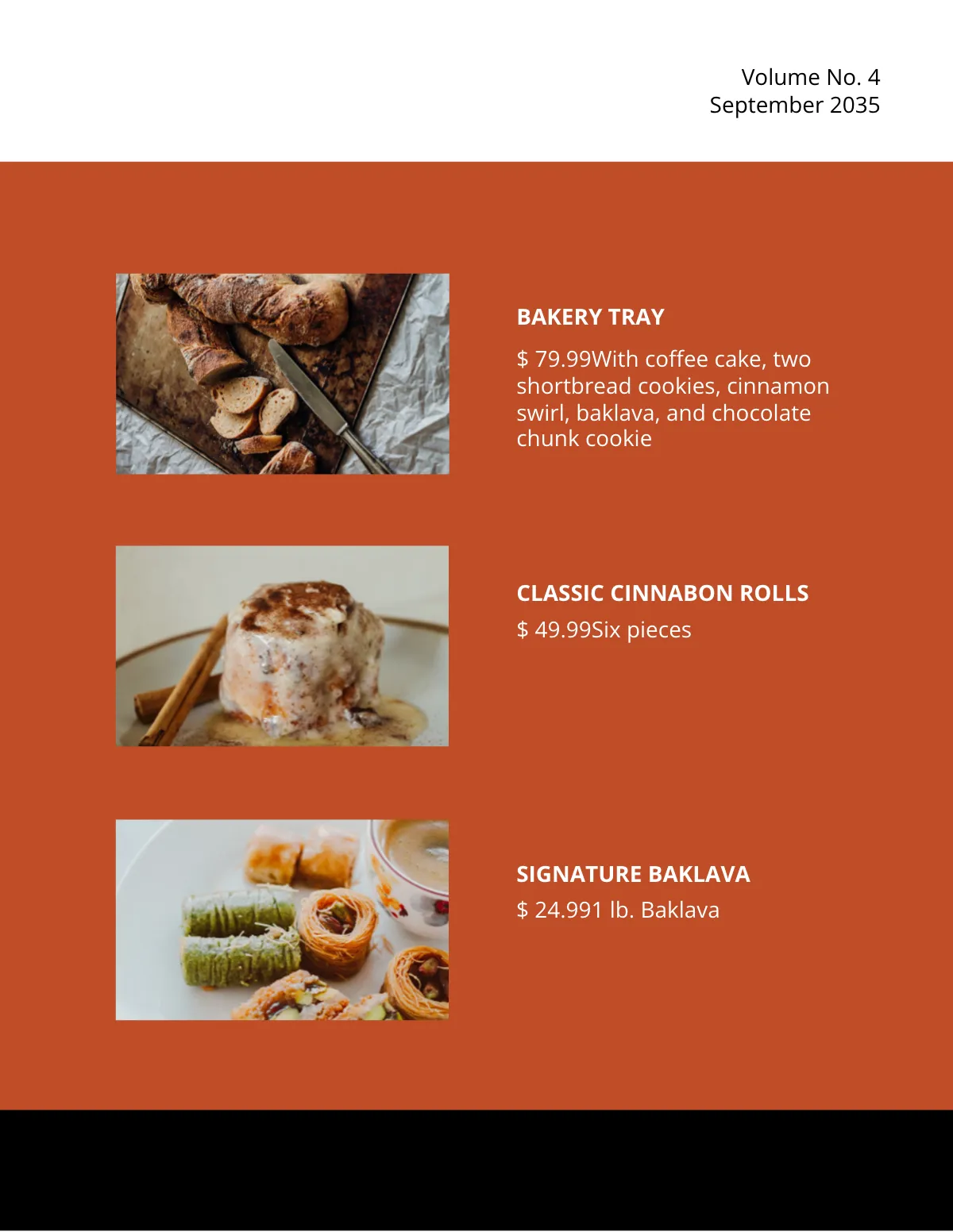 Free Simple Supermarket Catalog Template to Edit Online
