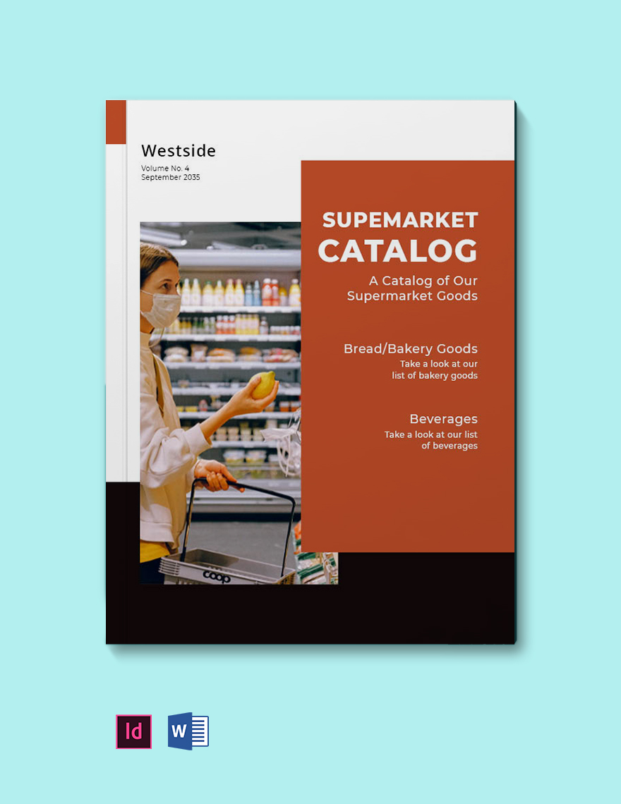 Free Supermarket Catalog Template